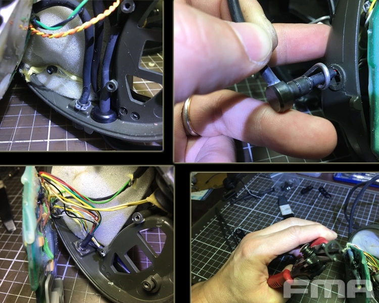 Adattatore Cuffie FMA Tactical Per Caschi Airsoft - Compatibile Con Comtac E MSA Sordin - Foto 2