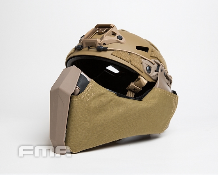 Specwarfare Airsoft. FMA Gunsight Mandible For Helmet (DE)