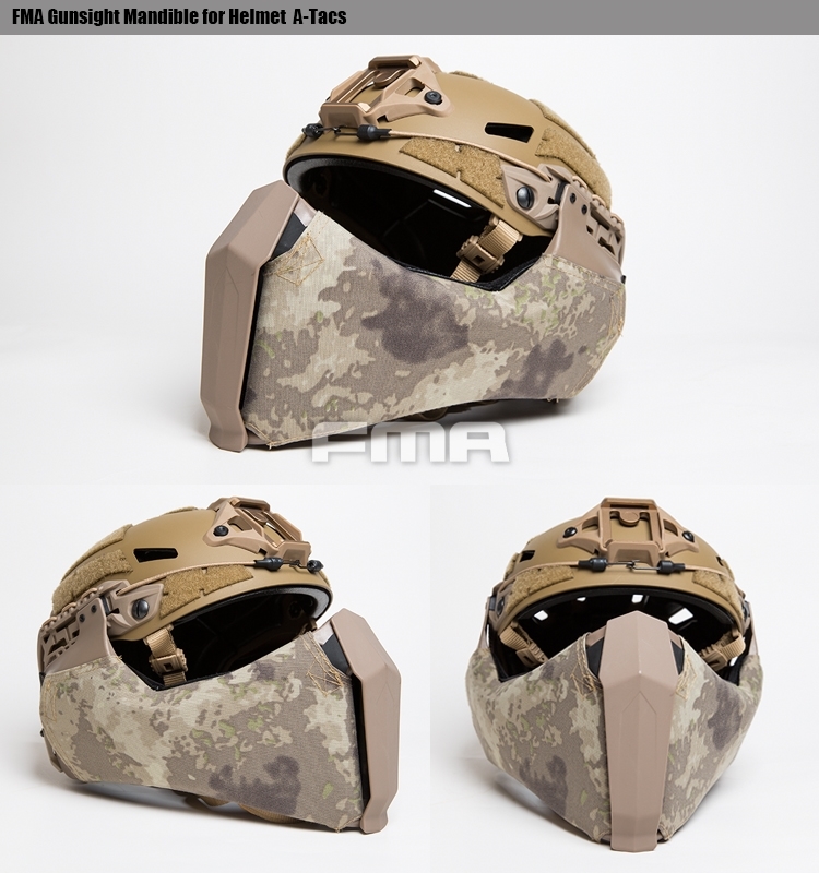Specwarfare Airsoft. FMA Gunsight Mandible For Helmet (ATacs)
