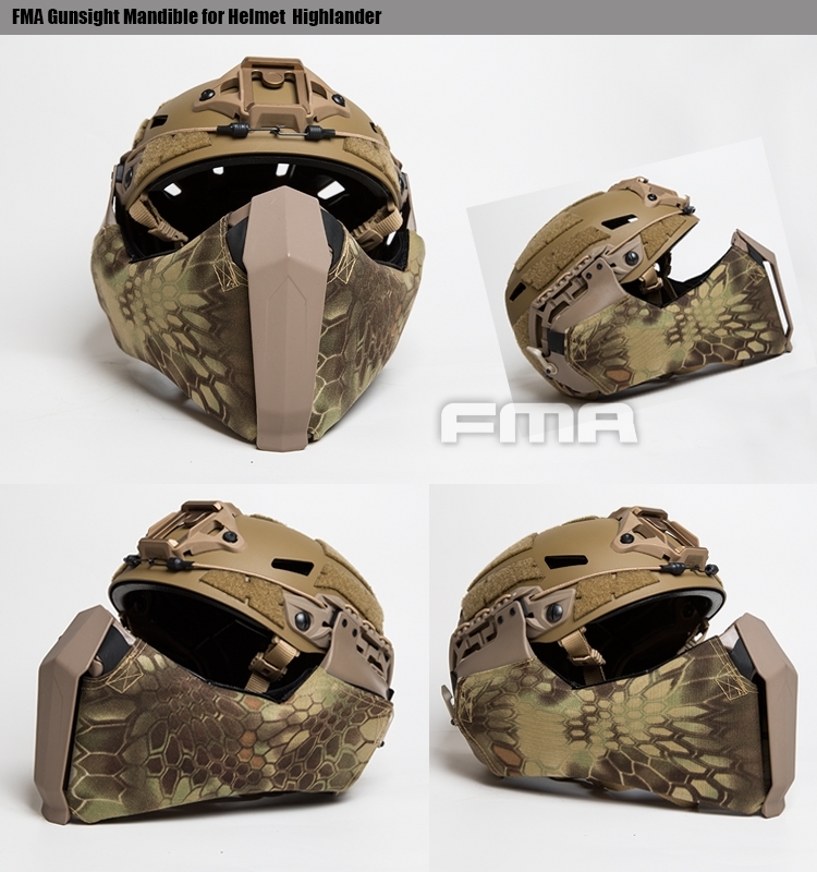 Specwarfare Airsoft. FMA Gunsight Mandible For Helmet (HLD)