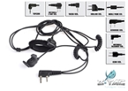 Picture of Z Tactical Z010 Bone Conduction Headset with finger PTT (Adapter optional)