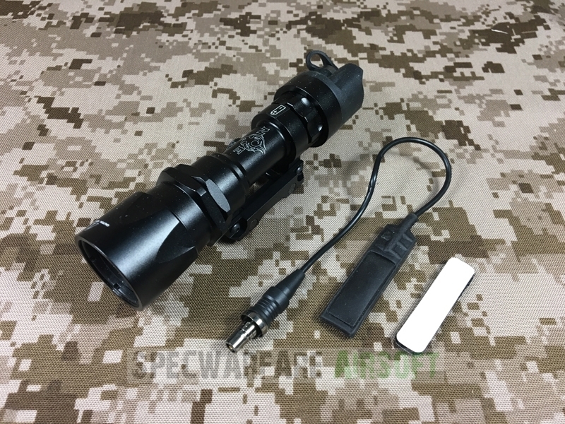 NE-04005 BLACK Night Evolution M951 Tactical Light Rail Mount LED Flashlight 
