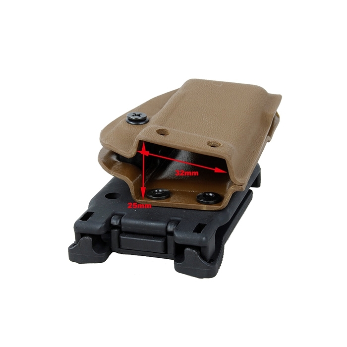 Specwarfare Airsoft. TMC Kydex Single Mag Pouch G17 (DE)