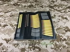 Picture of FMA Dummy 5.56 Bullet Sticker for G36 / G39 Series Airsoft AEG Mag