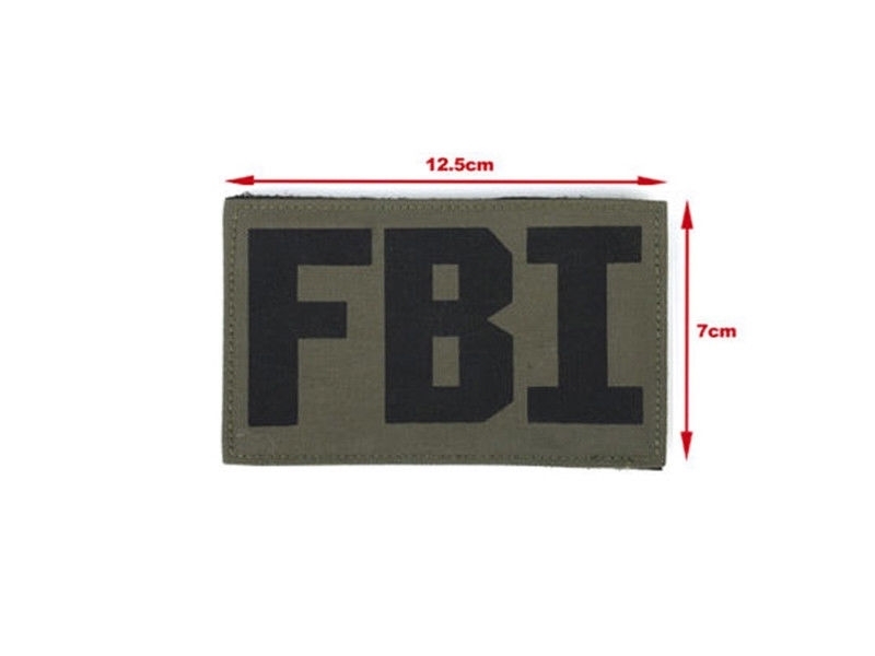 Picture of TMC Tactical FBI Patch (FG)