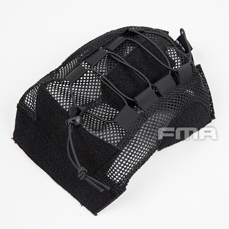 Picture of FMA Fast Type Ballistic Helmet Cover (Black) (M/L)