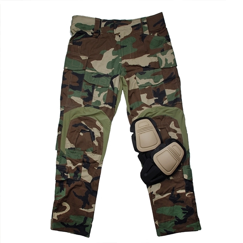 Picture of TMC Gen3 Original Cutting Combat Trouser with Knee Pads 2022 Ver (Woodland)