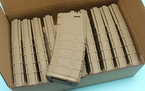 Picture of G&P GMAG 340rds Hi-Cap Magazine (FDE) for Tokyo Marui M16 Series (10pcs / Set)