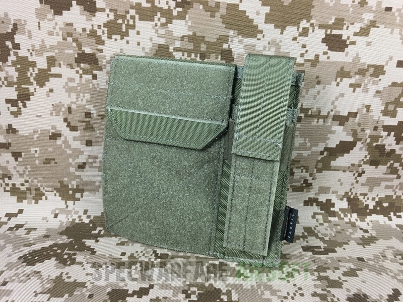 FLYYE MILITARY COMBAT SINGLE MAG AMMO POUCH MOLLE WEBBING RANGER GREEN OD 