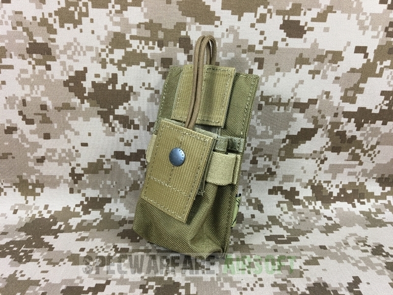 Picture of FLYYE Short Radio Pouch (Coyote Brown)