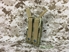 Picture of FLYYE Molle Double Open Top Mag Pouch for MP7 (Coyote Brown)
