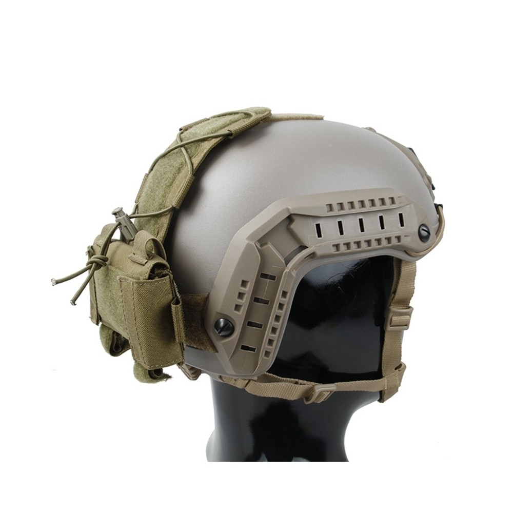 Specwarfare Airsoft. TMC MK1 Helmet Counterweight Pouch (Khaki)