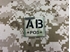 Picture of Warrior Dummy AB POS Blood Type Patch IR Reflective (Multicam)