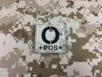 Picture of Warrior Dummy O POS Blood Type Patch IR Reflective (AOR1)