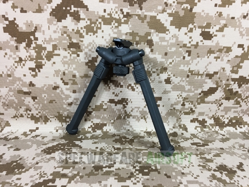 Picture of Kublai Tactical MG Style Adjustable Polymer Bipod for M-Lok (Black)
