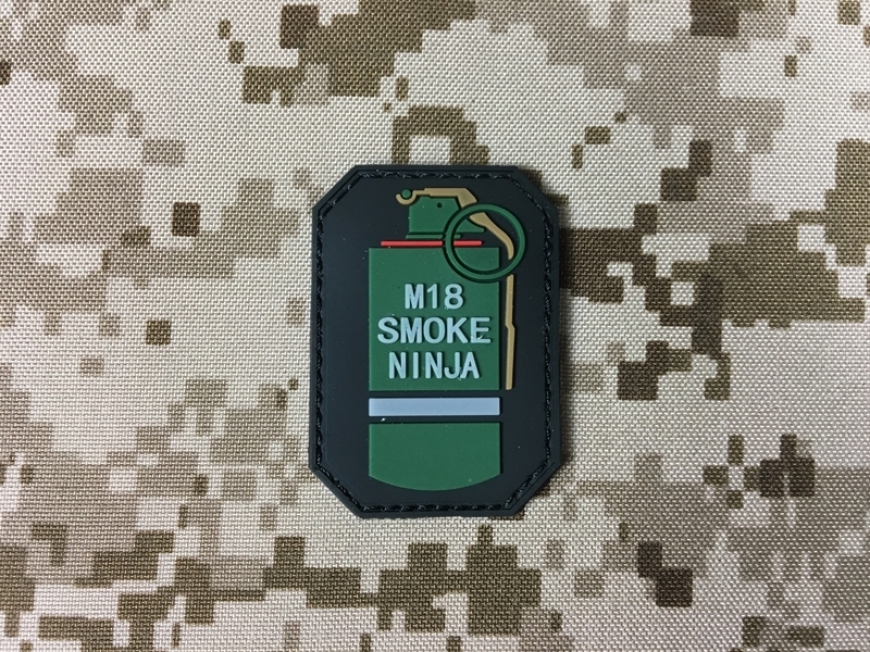 Picture of Worrior M18 RED SMOKE Tactical PVC Patch