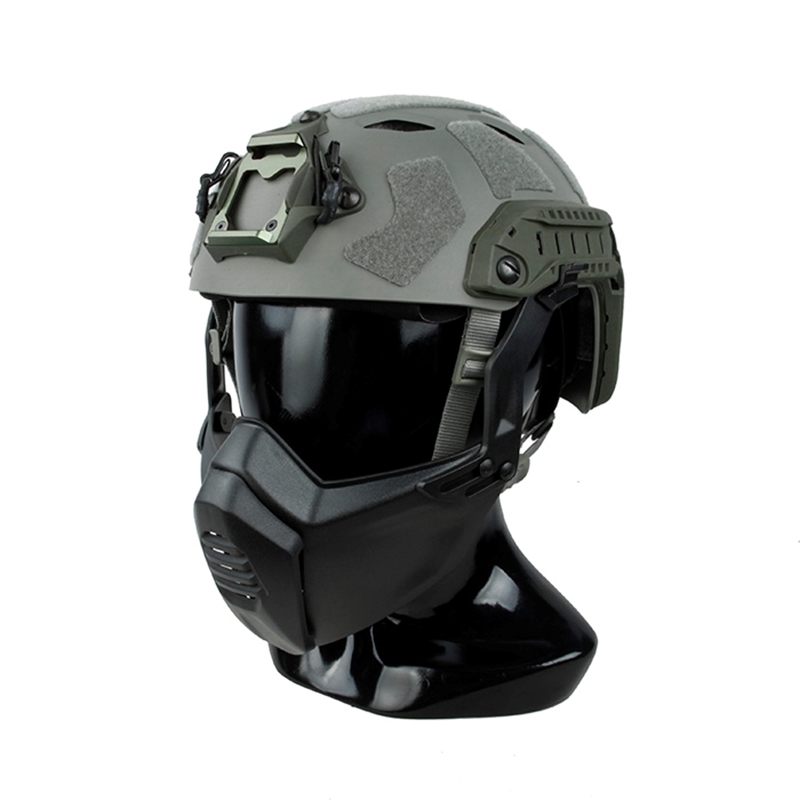 TMC Helmet Guide Rail Connection Half Face Mask Masks for Highcut Maritime 