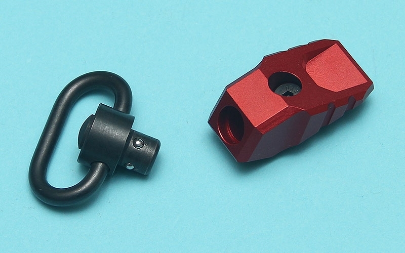 Picture of G&P Adjustable QD Sling Swivel for M-Lok/ Keymod System (Red)