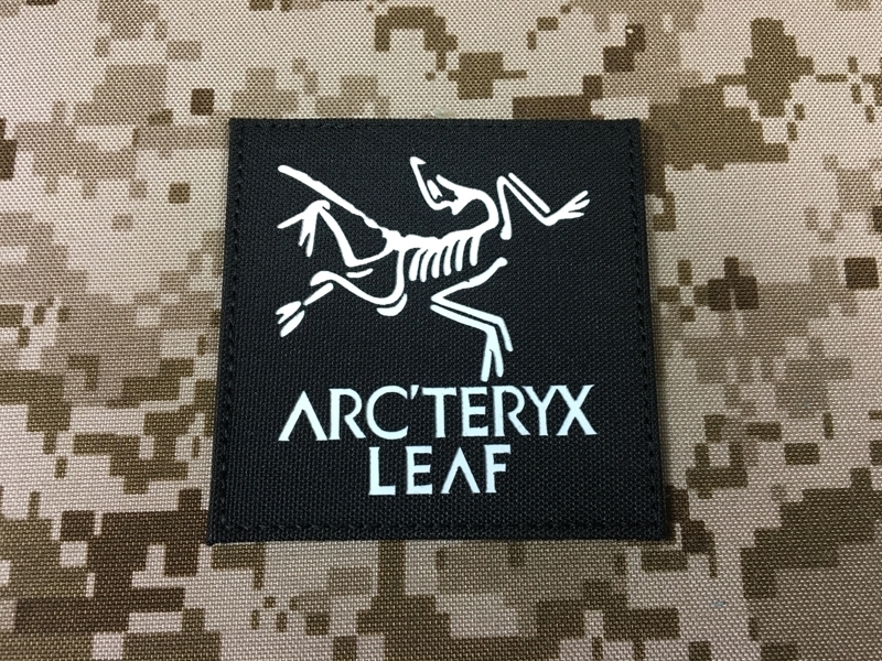 Specwarfare Airsoft. Warrior Arc'teryx Morale Patch (Black)