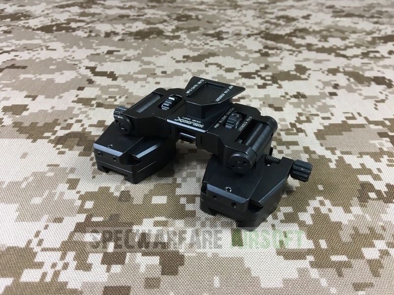 Specwarfare Airsoft. SOTAC Wilcox Type Bino-Bridge SM-2 Mount CNC 