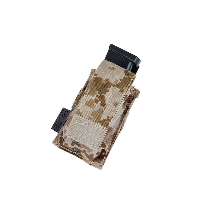 Picture of TMC Molle Hard Shell Single Pistol Pouch (AOR1)
