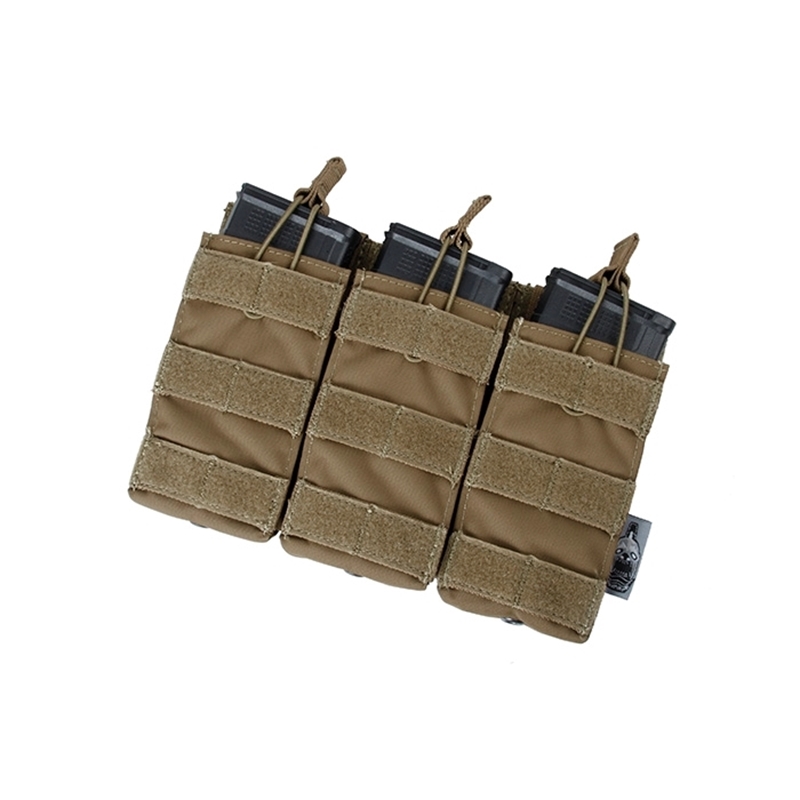 Picture of The Black Ships Tactical Open-Top Triple Mag Pouch (CB)