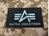 Picture of Warrior ALPHA INDUSTRIES Reflective Patch (Black)