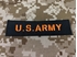 Picture of Warrior Luminous U.S.ARMY Patch (Black)