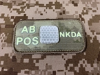 Picture of EMERSON Luminous AB POS Blood Type Patch (A-TAC)