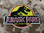 Picture of Warrior Jurassic Park Embroidered Patch (Yellow)