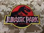 Picture of Warrior Jurassic Park Embroidered Patch (RED)
