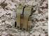 Picture of FLYYE Molle Double .45 Pistol Magazine Pouch (Coyote Brown)