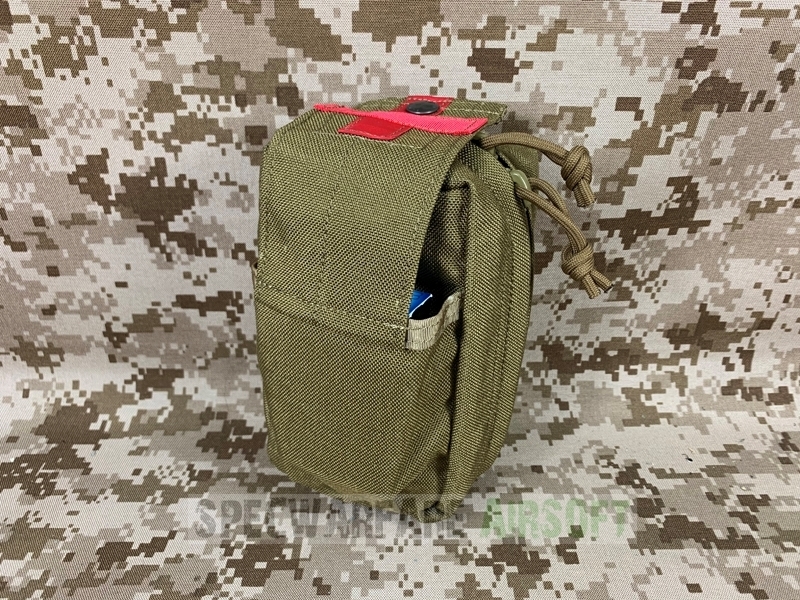 FLYYE TACTICAL SHORT RADIO POUCH MOLLE SYSTEM AIRSOFT CORDURA ORIGINAL MULTICAM 