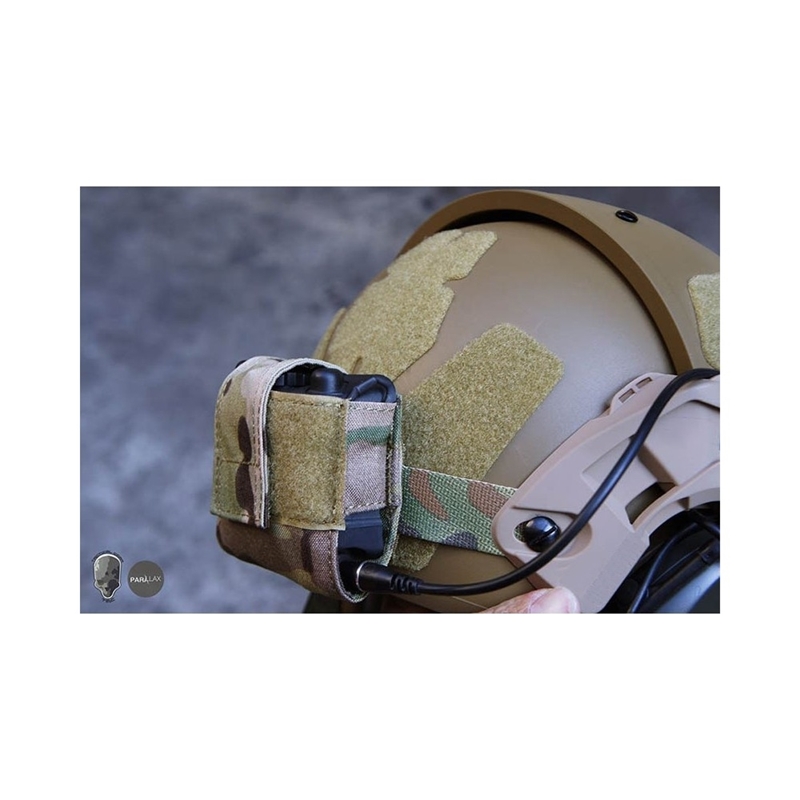 Picture of TMC Lightweight Helmet Mounted 4 AA Battery Pouch (Multicam)
