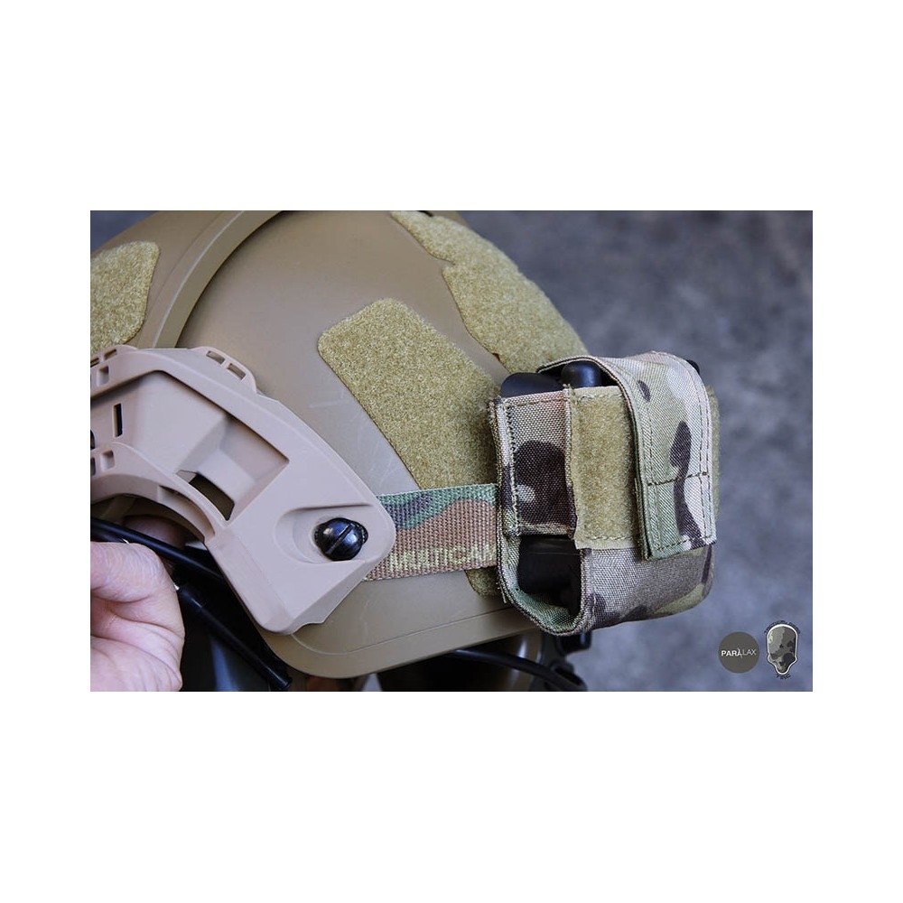 Specwarfare Airsoft. TMC Lightweight Helmet Mounted 4 AA Battery Pouch
