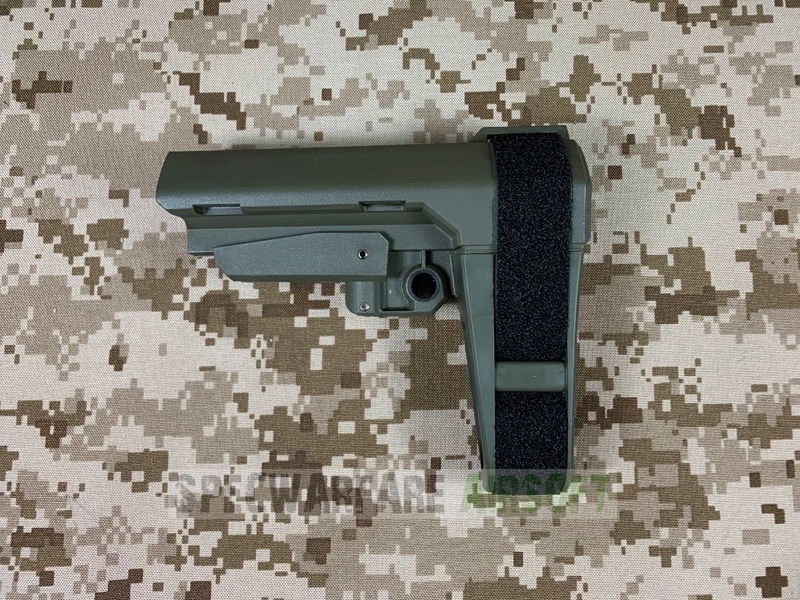 Picture of BJ Tac SB3 Stock For AEG / GBB (OD)