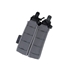 Picture of TMC Lightweight 9MM Stackable Double Pistol Pouch (Wolf Grey)