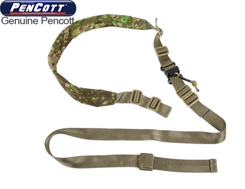 Picture of TMC Wide Padded Battle 2 Point Sling (GreenZone)