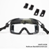 Picture of FMA Tactical Helmet Safety Goggles Transparent Lenses (Color optional)