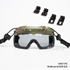 Picture of FMA Tactical Helmet Safety Goggles Gray Lenses (Color optional)