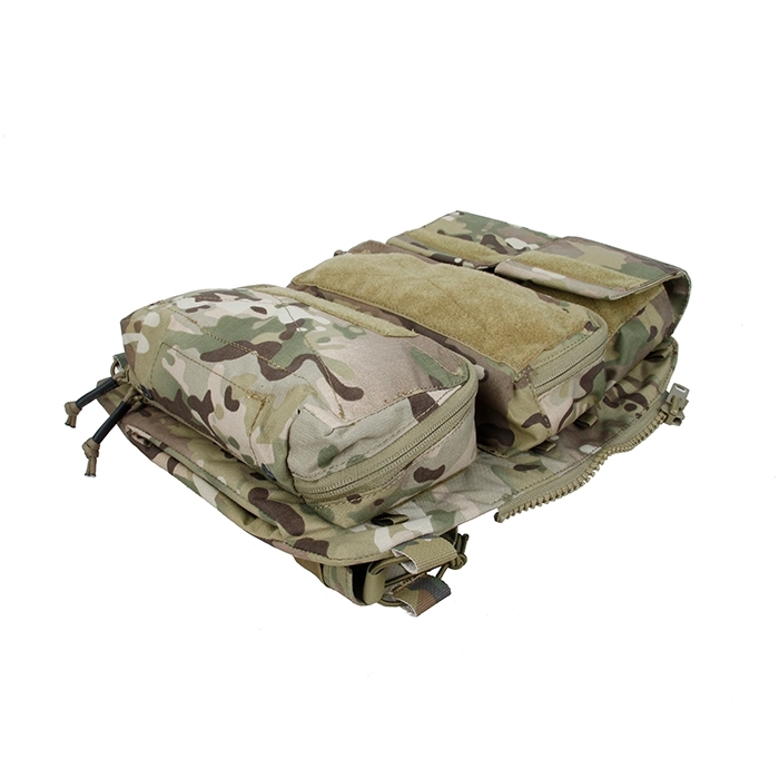Specwarfare Airsoft. Cork Gear Vest Pouch Zip On Panel 2.0 (MC) COG013MC