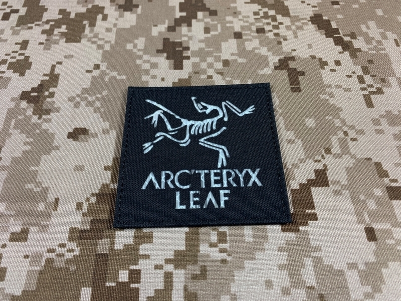 Picture of Warrior Reflective Arc'teryx Morale Patch (Black)