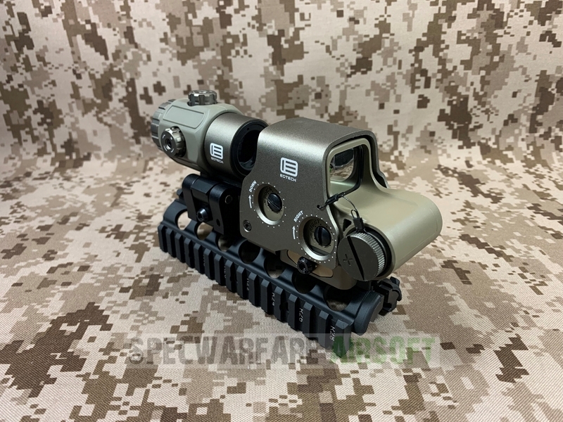 Specwarfare Airsoft. SOTAC EOTECH Style EXPS3 Red Dot Sight + G43 3X