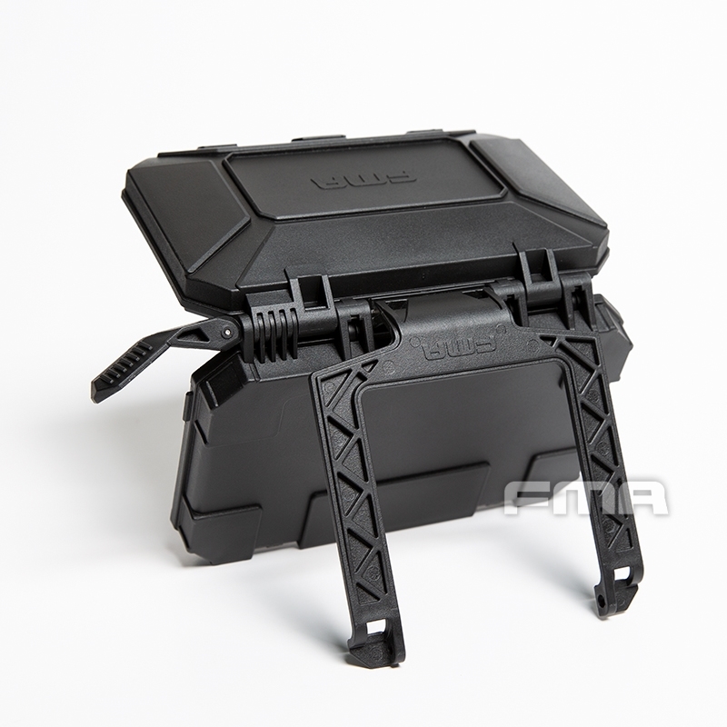 Specwarfare Airsoft. FMA Molle Phone Box Equipment Case for Tactical Vest (Black)