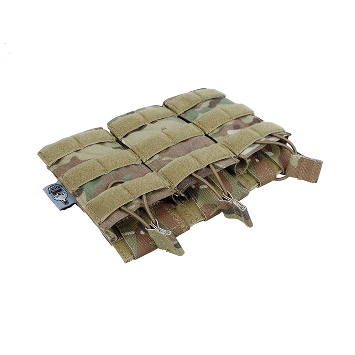 Specwarfare Airsoft The Black Ships Tactical Open Top Triple Mag Pouch