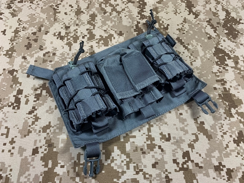 Specwarfare Airsoft. TMC Tactical Assault Mag Pouch Panel (Wolf Grey)