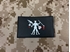 Picture of Warrior Blackbeard Pirate Flag PVC Patch