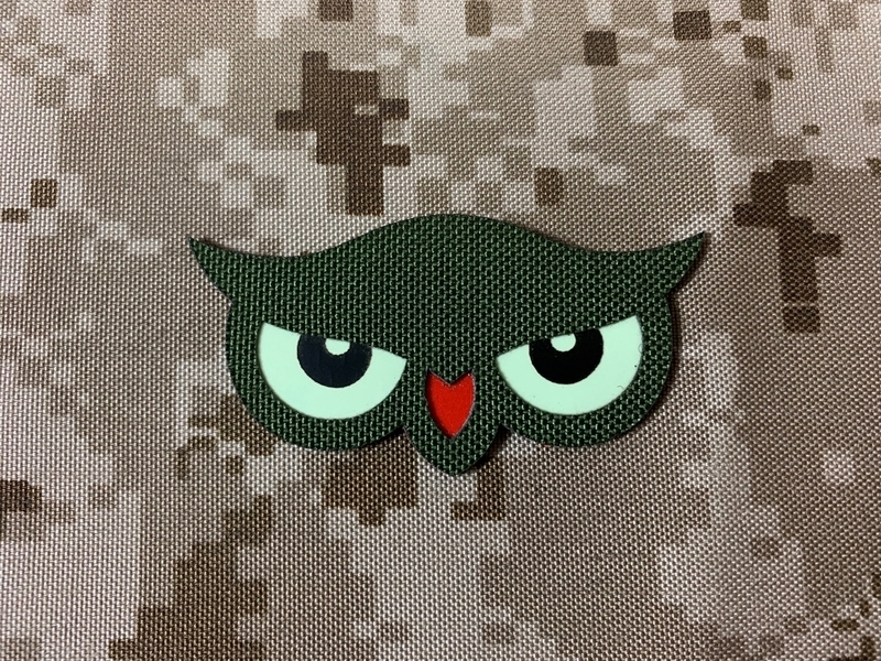 Picture of Warrior OWL Eyes Eagle Luminous Patch (RG)