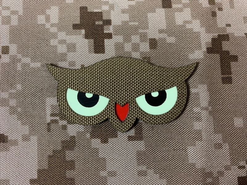 Picture of Warrior OWL Eyes Eagle Luminous Patch (CB)