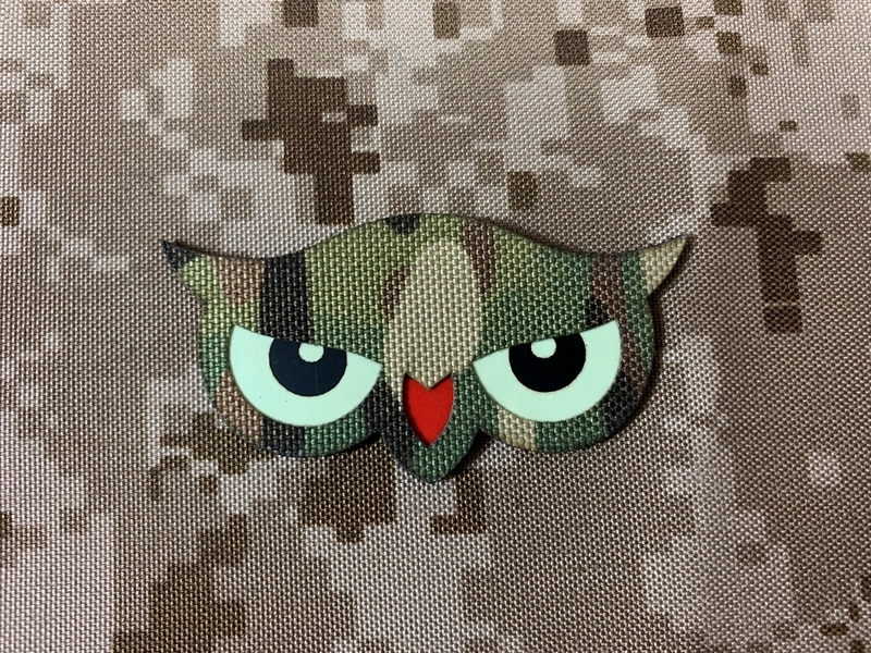 Picture of Warrior OWL Eyes Eagle Luminous Patch (MC)